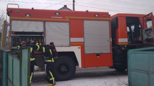 пожежа у селі Боршів