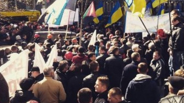 Мітинг шахтарів у Києві