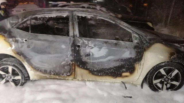 пожежа авто у Львові