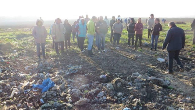 звалище сміття у селі Летня
