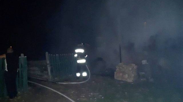 пожежа у селі Синьків