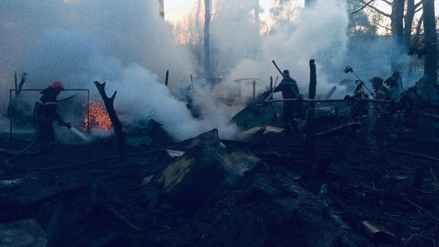пожежа у Новояворівську