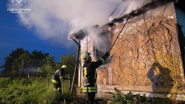 пожежа в селі Вощанці