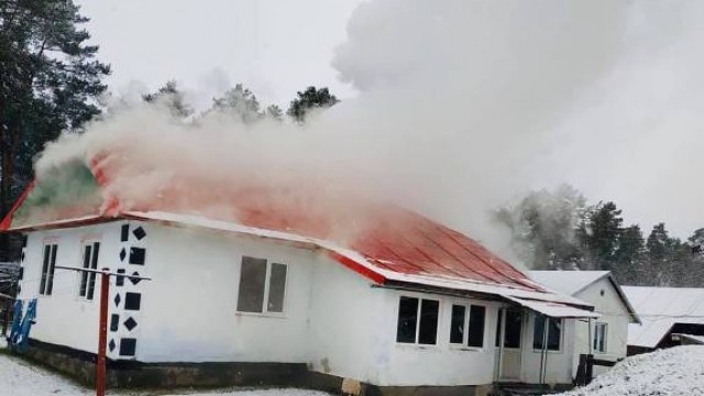 пожежа у селі Боложенів
