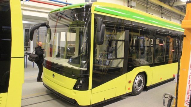 Новий тролейбус Електрон