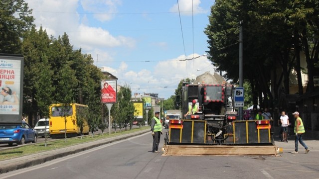 ремонт вулиць у Львові