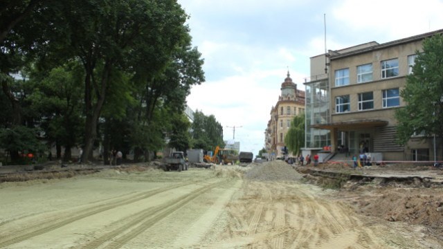 ремонт вулиці Митрополита Андрея