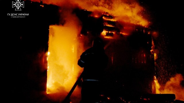 пожежа у селі Виннички