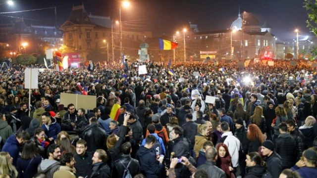 протести у Румунії