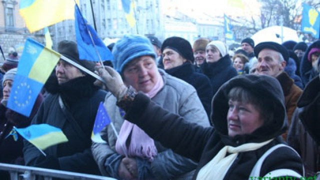 Свобода захопила Євромайдан