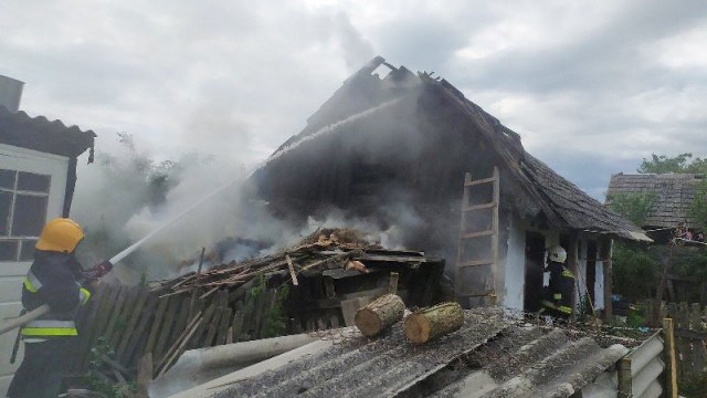 пожежа у селі Утішків