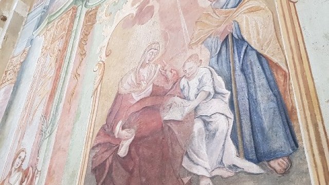 фреска костелу у Винниках