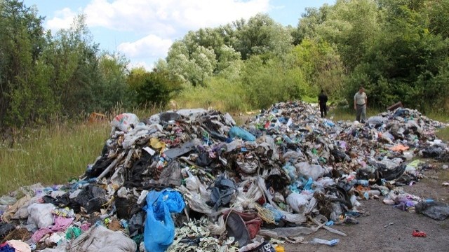 сміття у Дрогобичі